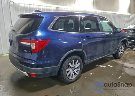 2019 Honda Pilot Exl z USA, uszkodzony, nr VIN 5FNYF6H54KB012466